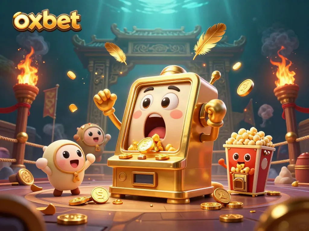 Spin the golden jackpot at OXBET with cheerful slot machines and dynamic casino elements.