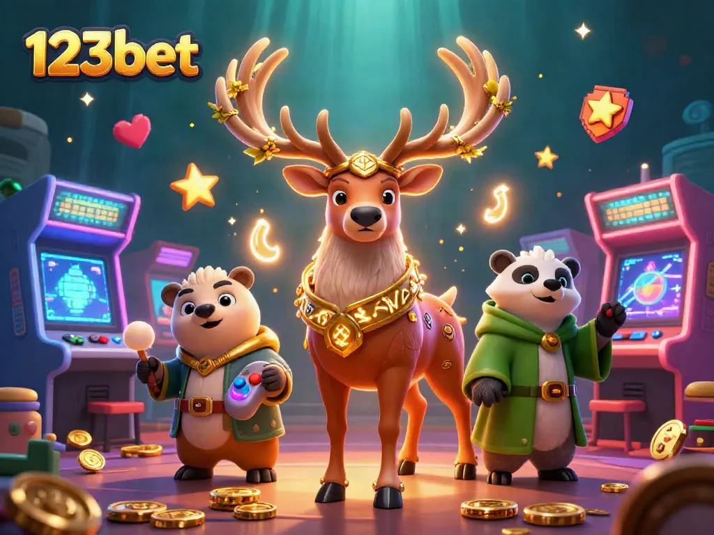 Engage with 123bet's vibrant casino world as you explore exciting gameplay and colorful slot adventures