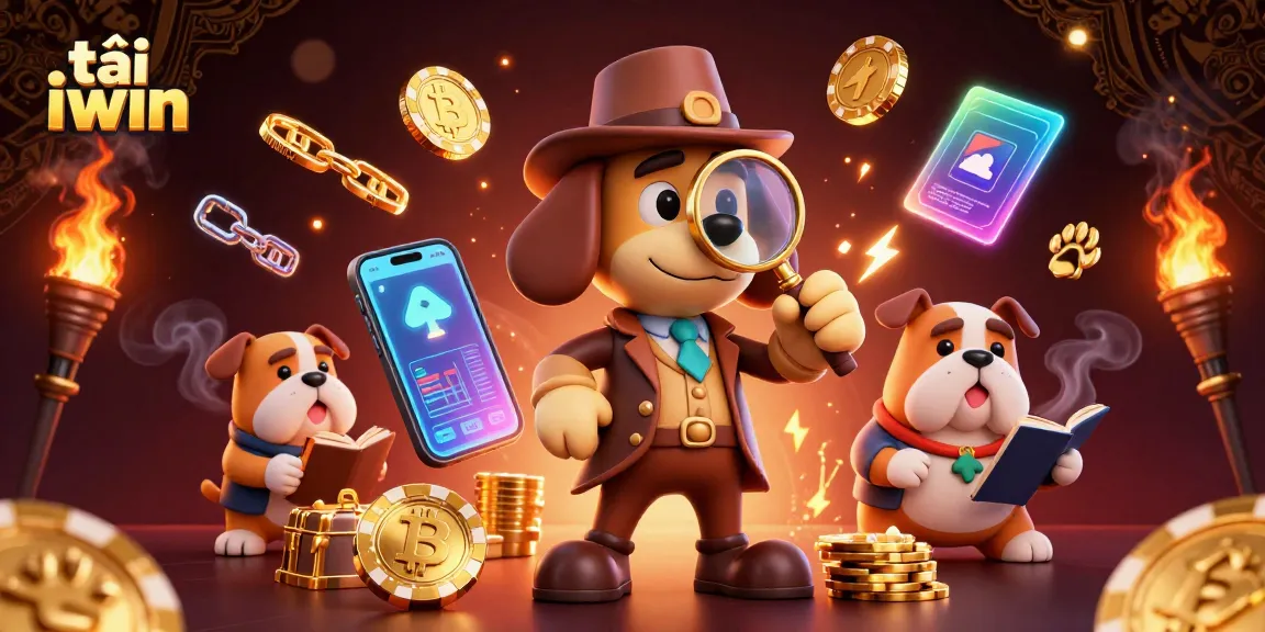 Engage with tải iwin as a 3D detective uncovers gambling treasures in this vibrant casino scene.