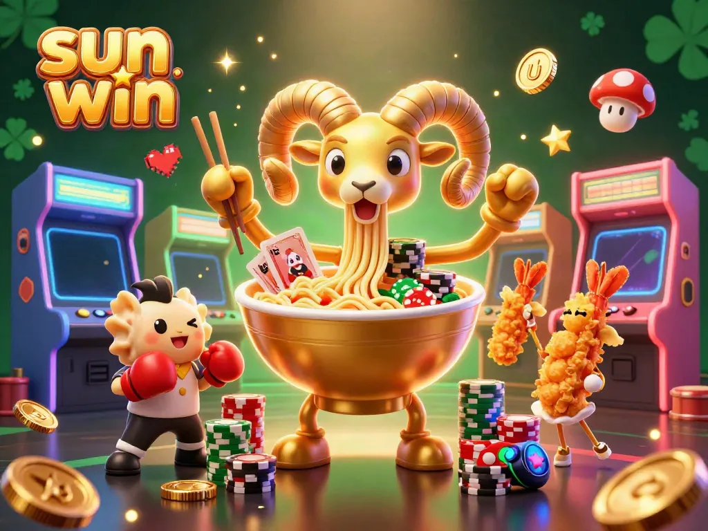 Experience the thrill of sun win with dynamic casino action featuring colorful characters and vibrant gaming elements.