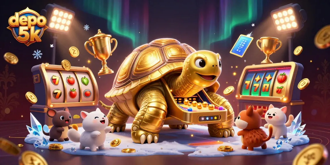 Experience winning excitement at depo 5k with vibrant slot games and eager players enjoying the thrill.